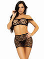Love Me Right Crop Top Set Leg Avenue - Boutique Séduction