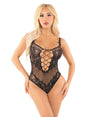 Leg Avenue - Long Nights Lace Bodysuit - Boutique Séduction