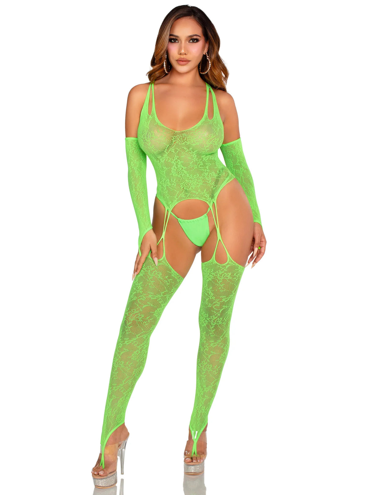 Dream State Bodystocking Leg Avenue - Boutique Séduction