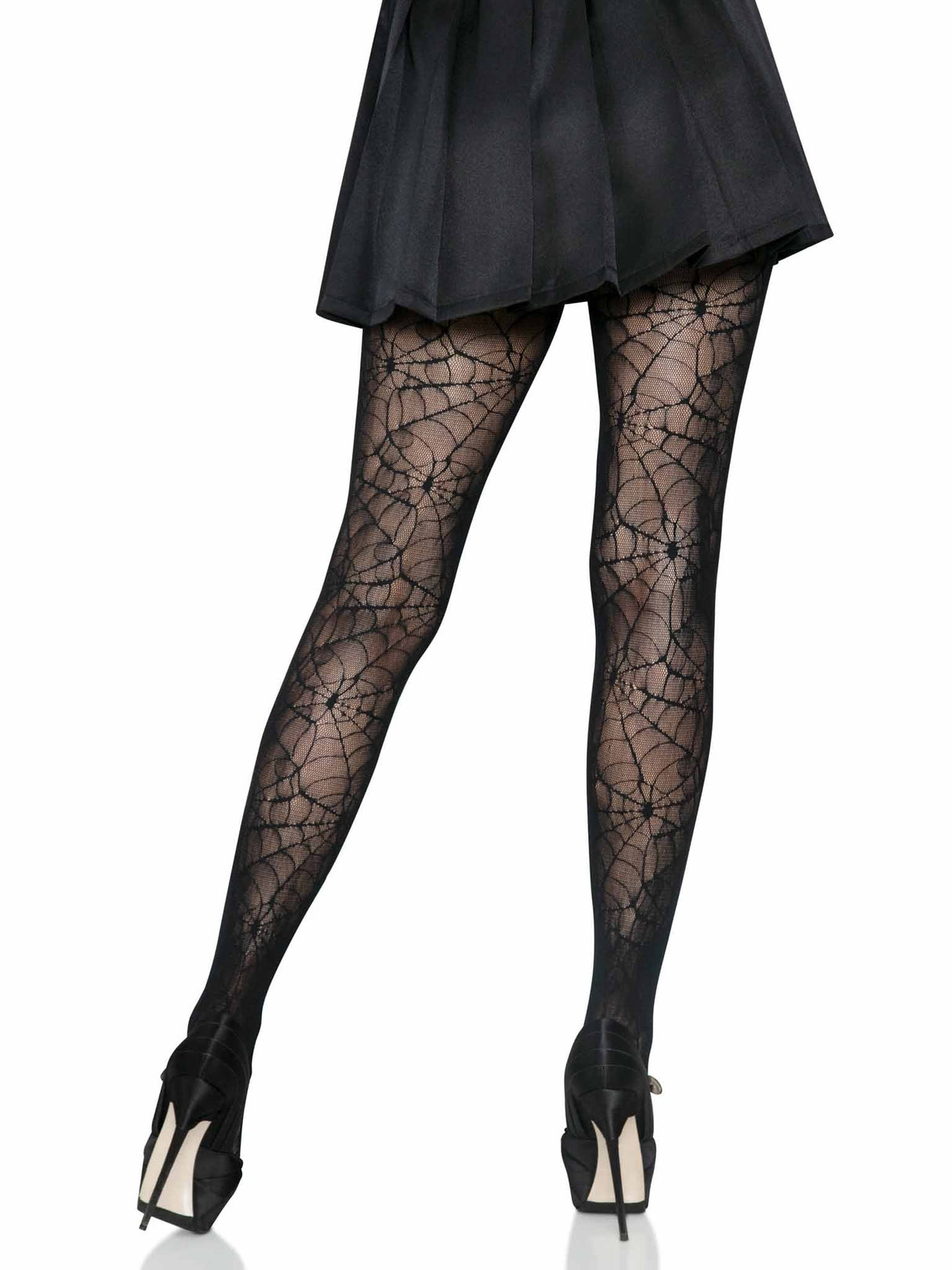Leg Avenue - Spiderweb Lace Tights - Boutique Séduction