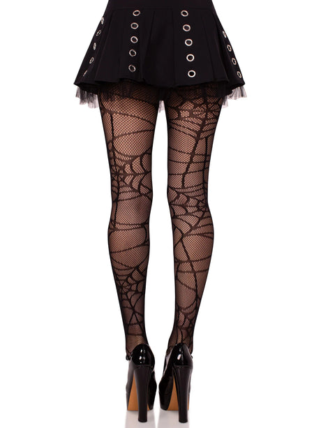 Leg Avenue - Spiderweb Net Tights - Boutique Séduction