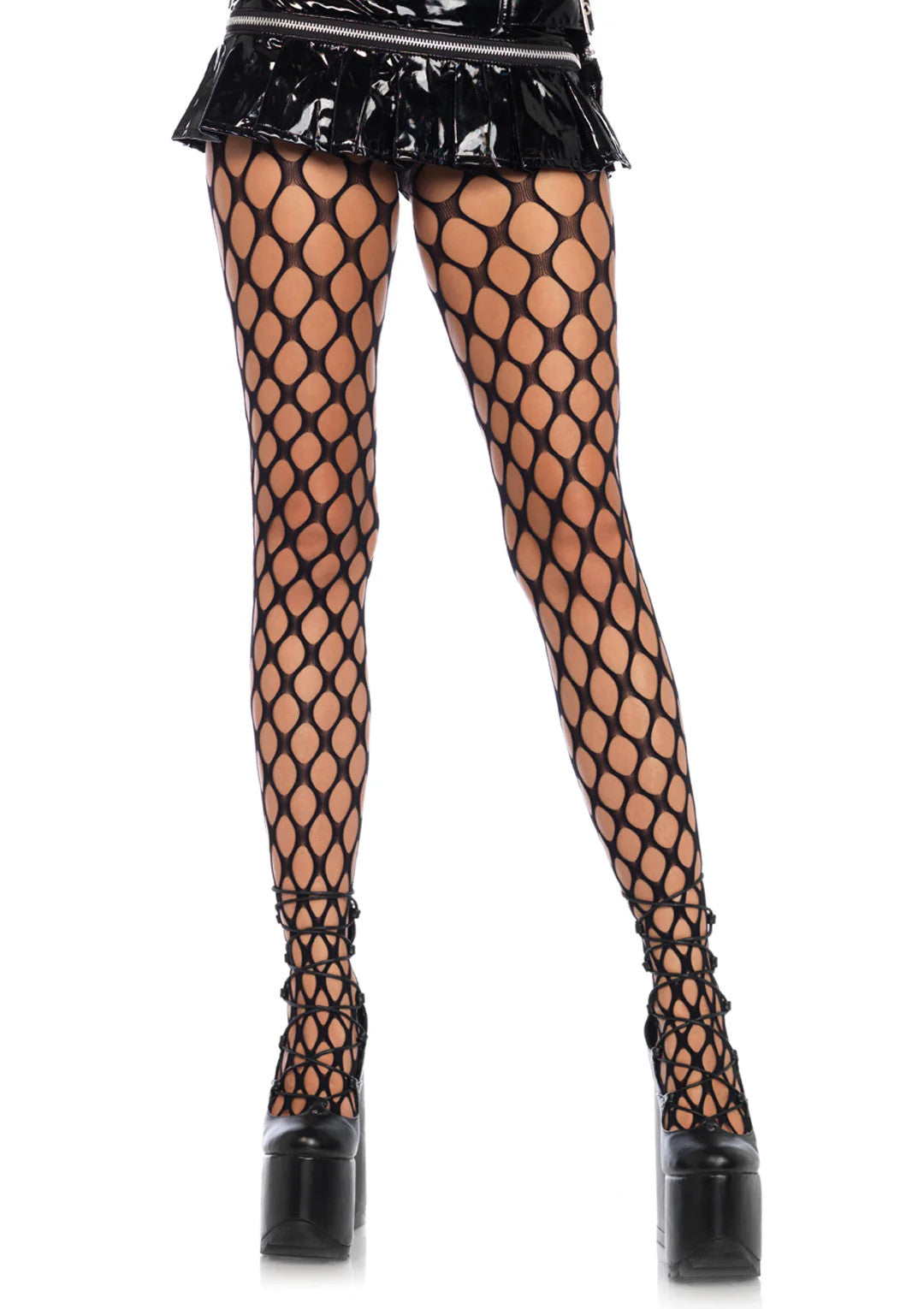 Jumbo Pothole Net Tights Leg Avenue - Boutique Séduction