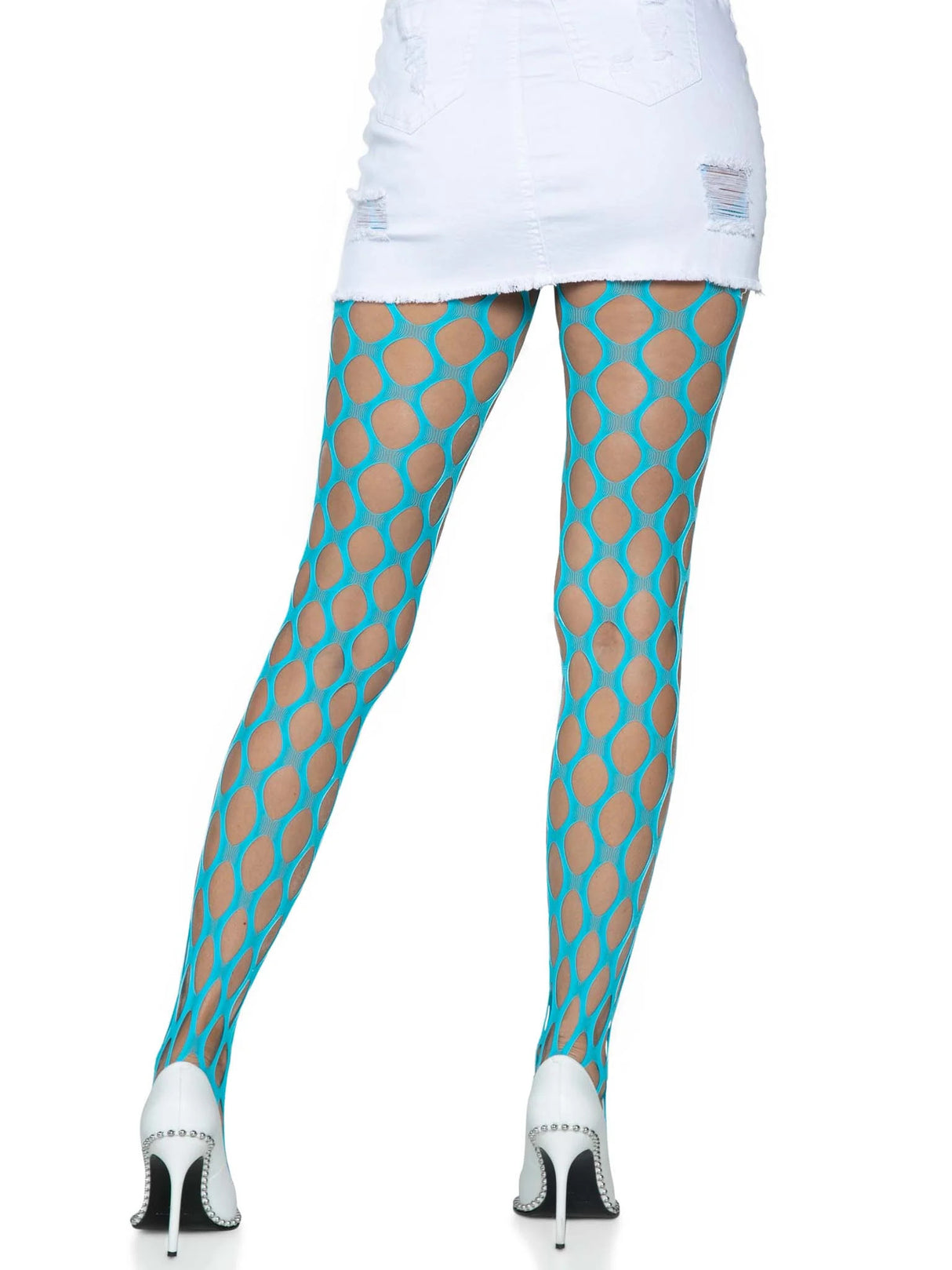 Leg Avenue - Jumbo Pothole Net Tights - Boutique Séduction