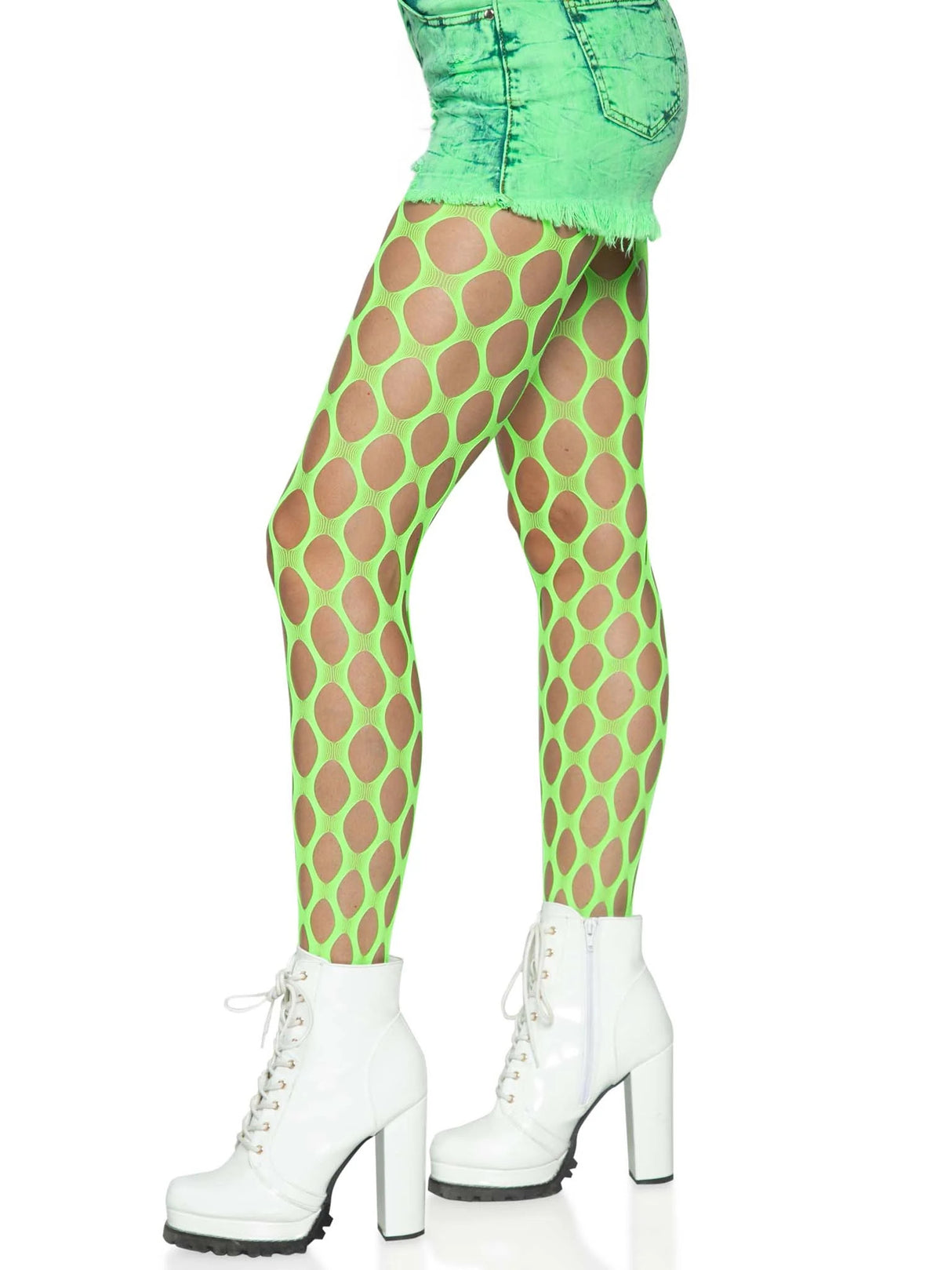 Leg Avenue - Jumbo Pothole Net Tights - Boutique Séduction