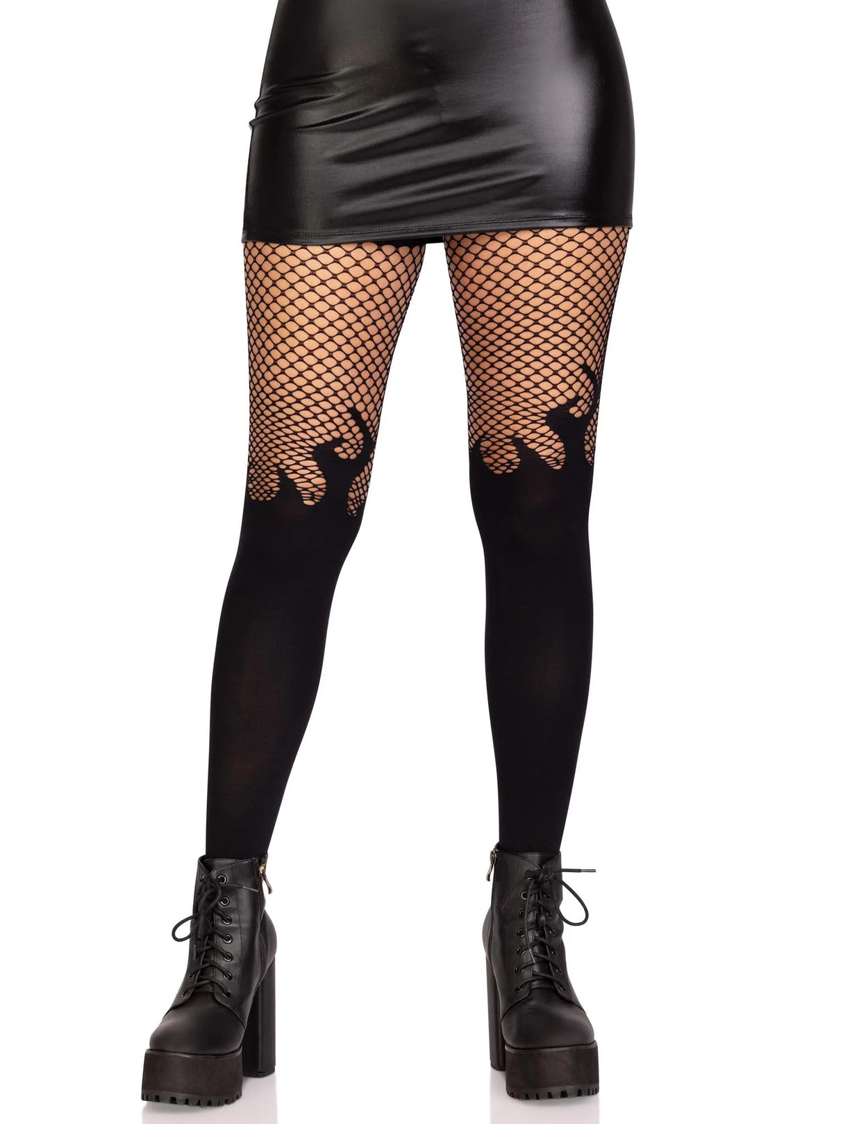 Leg Avenue - Blaze Opaque Tights - Boutique Séduction
