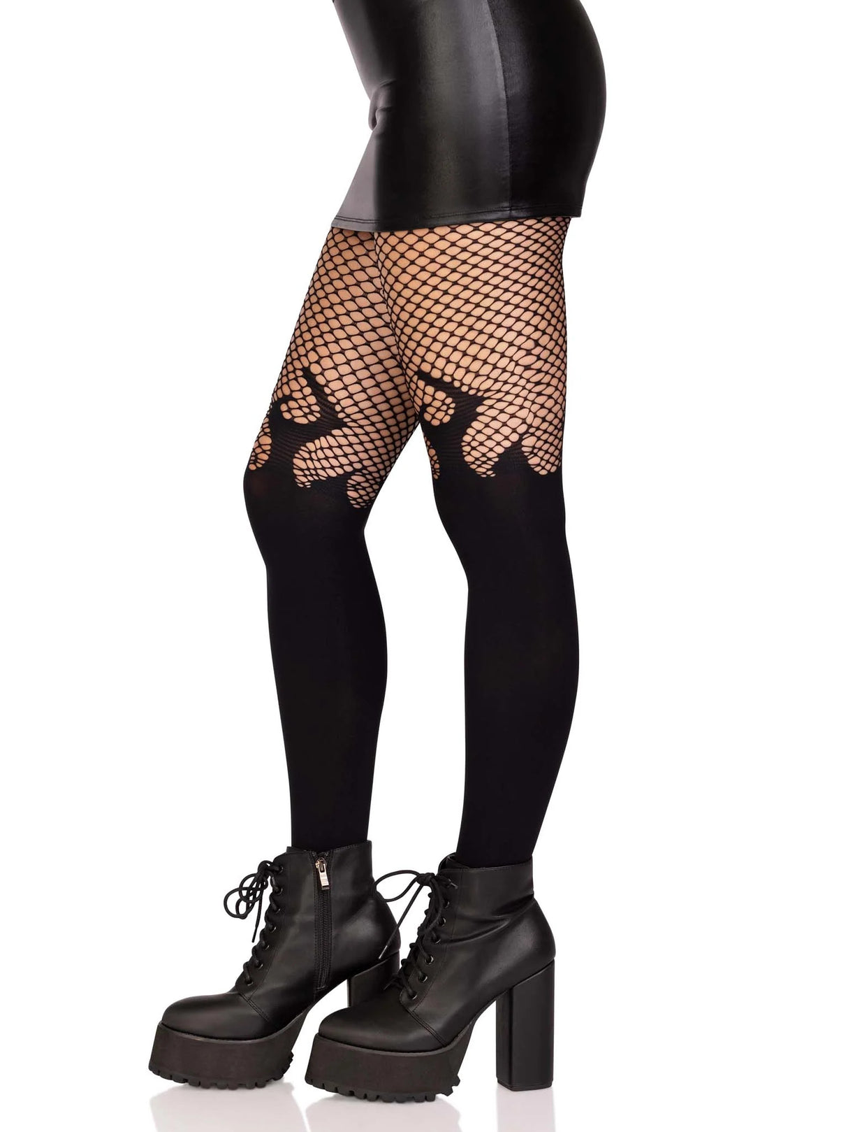 Leg Avenue - Blaze Opaque Tights - Boutique Séduction