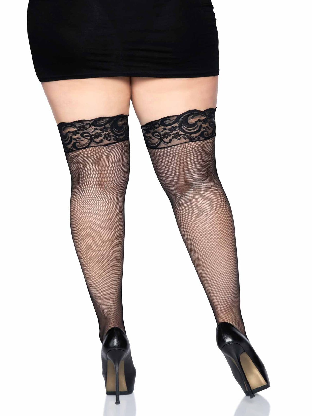 Micro Net Thigh Highs Leg Avenue - Boutique Séduction