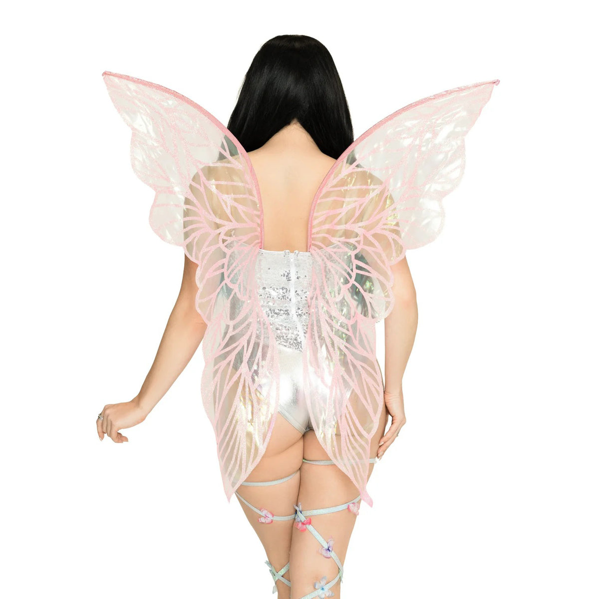 Strapless Iridescent Fairy Wings