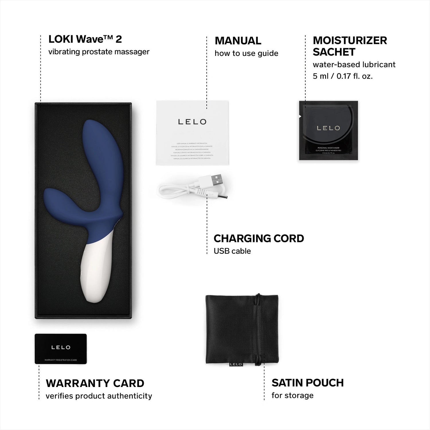 Loki Wave 2 Vibrating Prostate Massager Lelo - Boutique Séduction