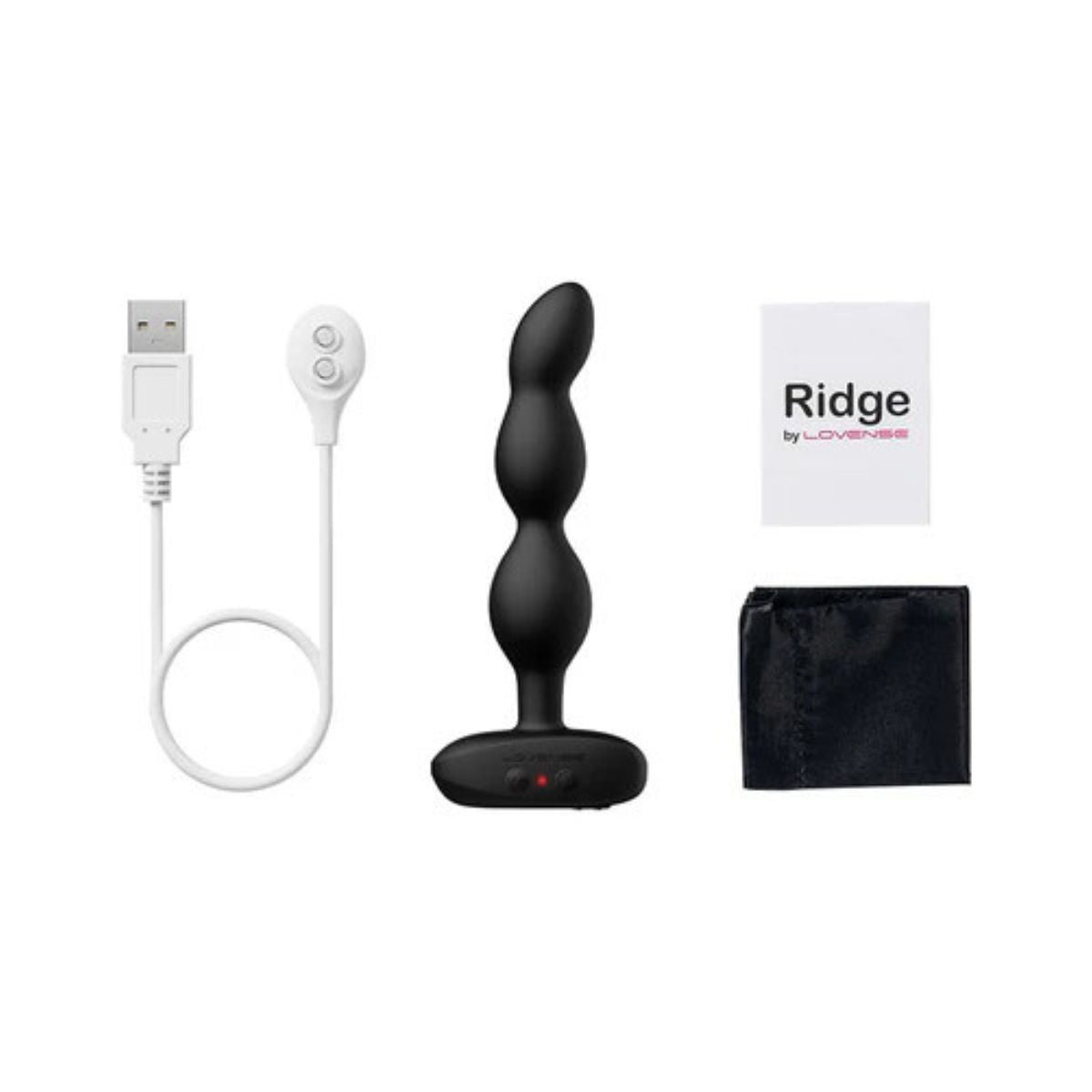 Lovense - Ridge Vibrating & Rotating Anal Beads - Boutique Séduction