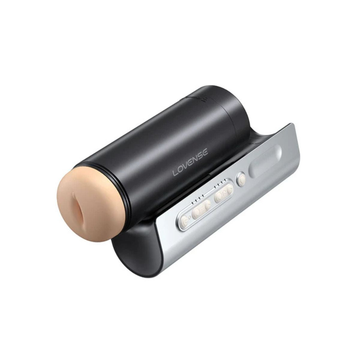 Discover Lovense Solace Pro with AI sync, adjustable speed, hands-free design, realistic sleeve, app control, and long battery life.