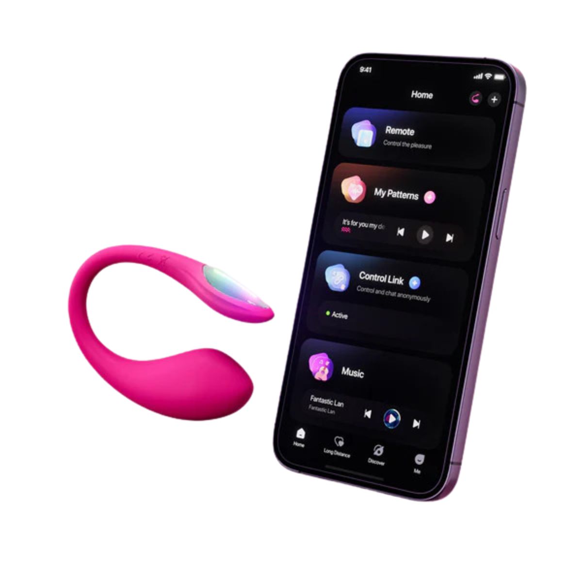 Lovense - Lush Mini G-Spot Egg Vibrator - Boutique Séduction