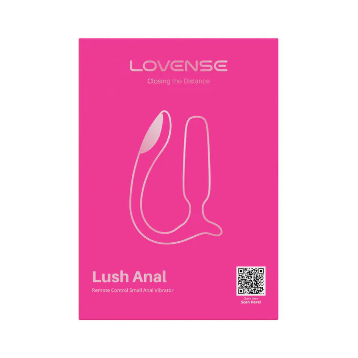 Lush Anal Petit Vibrateur App-Contrôle