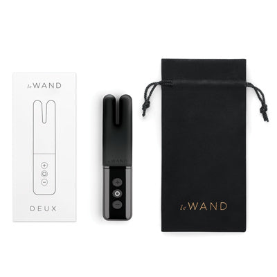 Deux Twin Motor Rechargeable Vibrator Le Wand - Boutique Séduction
