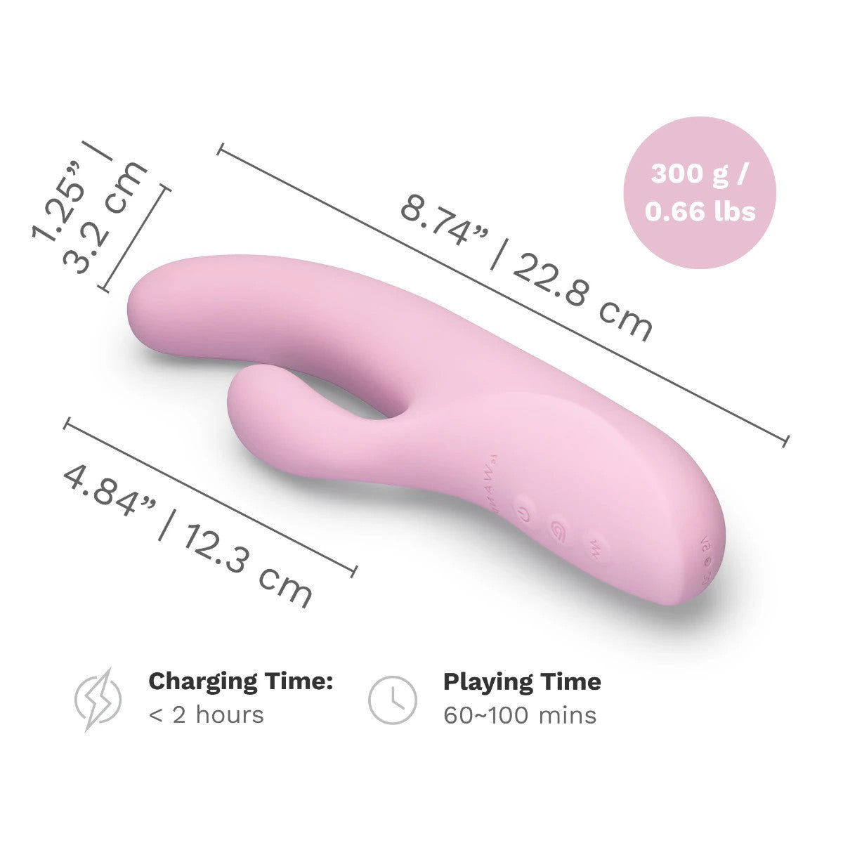 Le Wand - Hither Rocking Rabbit Vibrator - Boutique Séduction