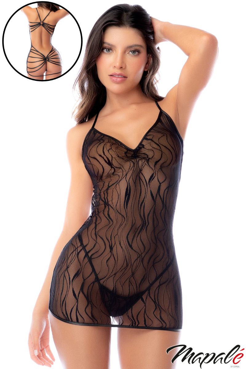 Dark Temptation Lace Babydoll