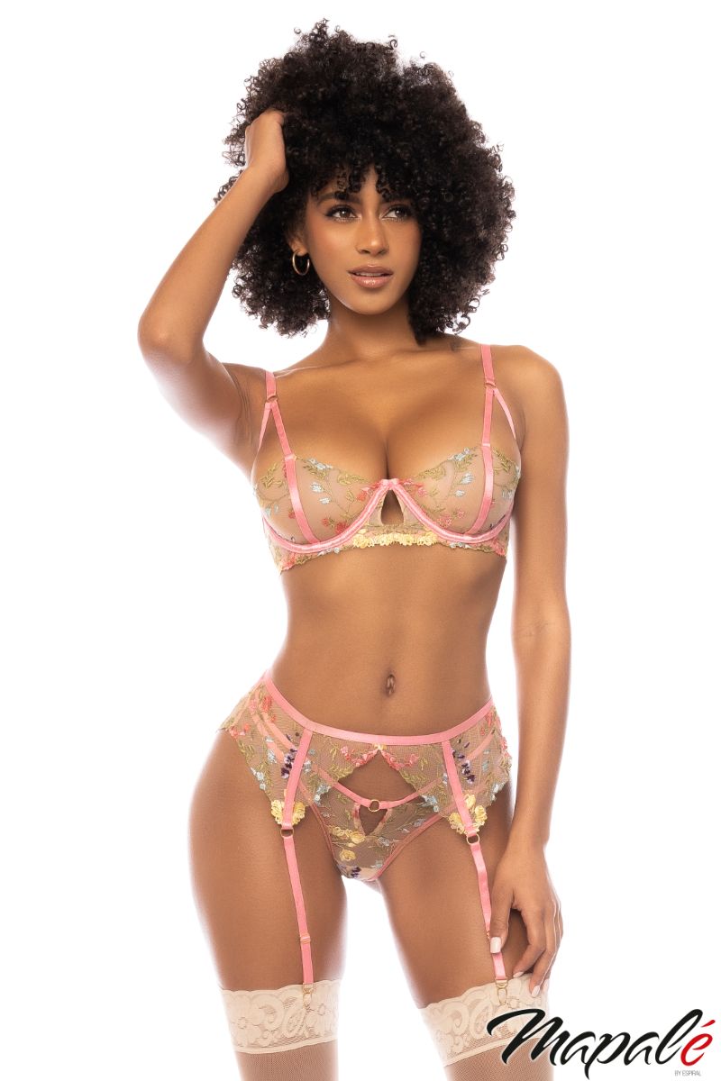 Floral 3Pc Set Mapalé - Boutique Séduction