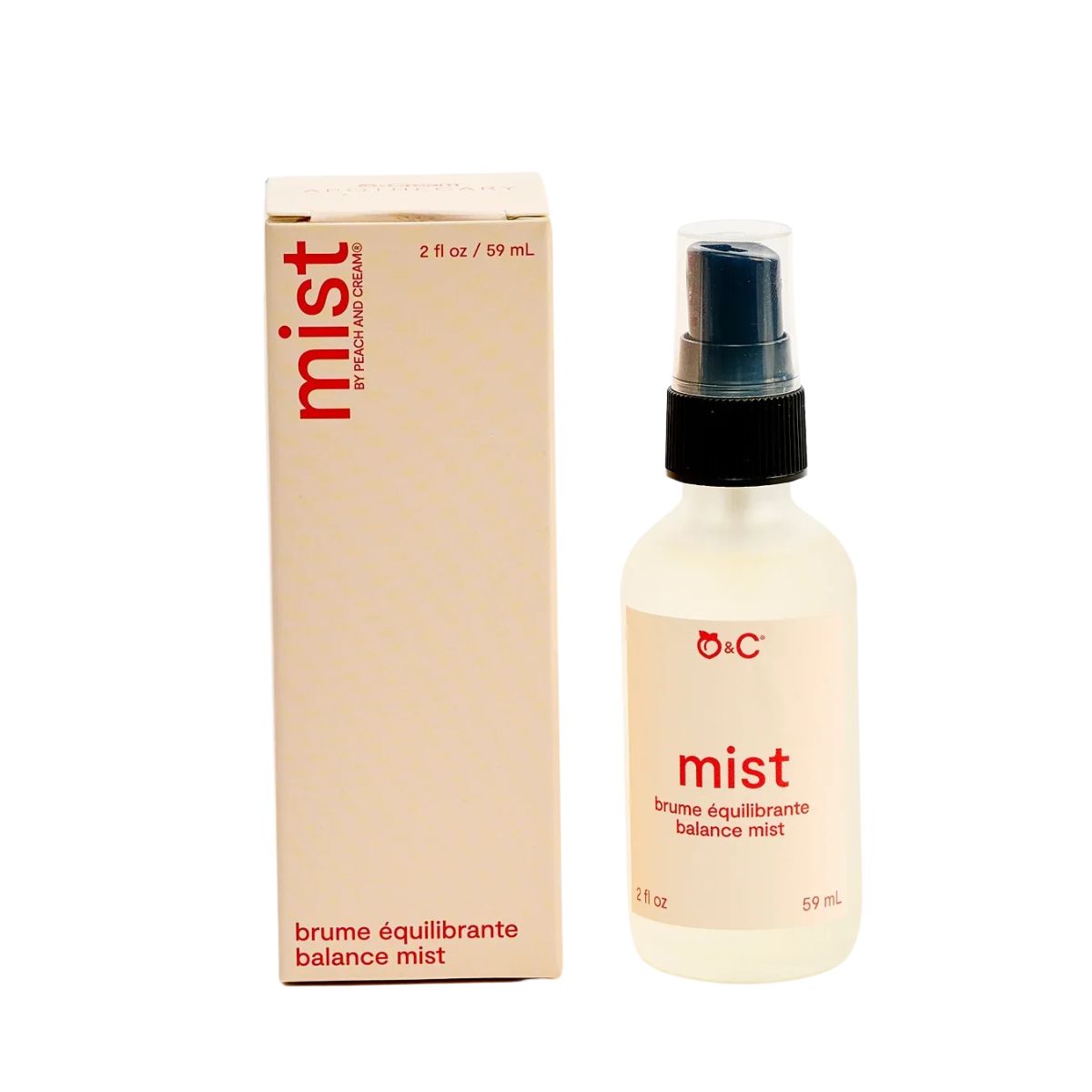 Peach & Cream - Mist Balance Mist - Boutique Séduction