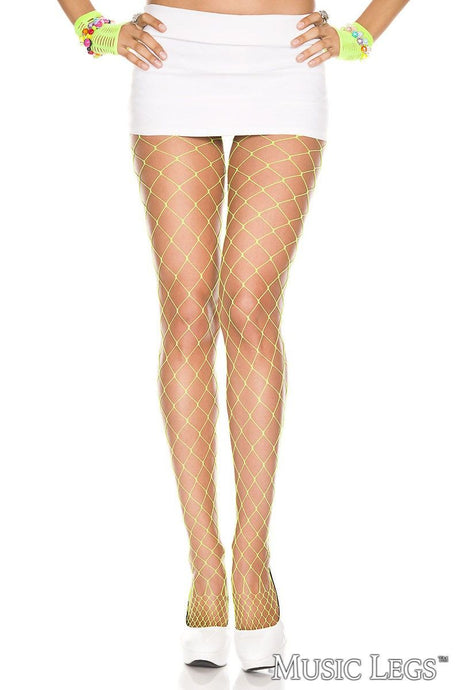 Music Legs - Fence Net Pantyhose - Boutique Séduction