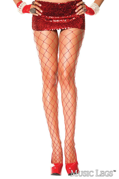 Music Legs - Fence Net Pantyhose - Boutique Séduction
