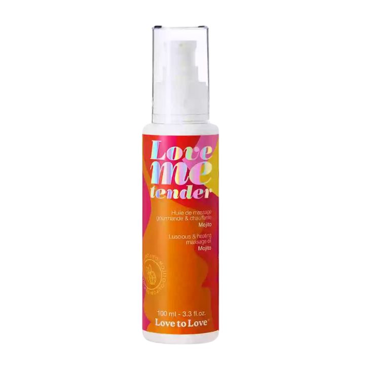 Love Me Tender Luscious & Heating Massage Oil Love to Love - Boutique Séduction