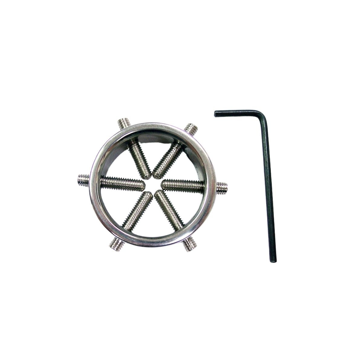 Rouge - Stainless Steel Cock Clamp Ring - Boutique Séduction