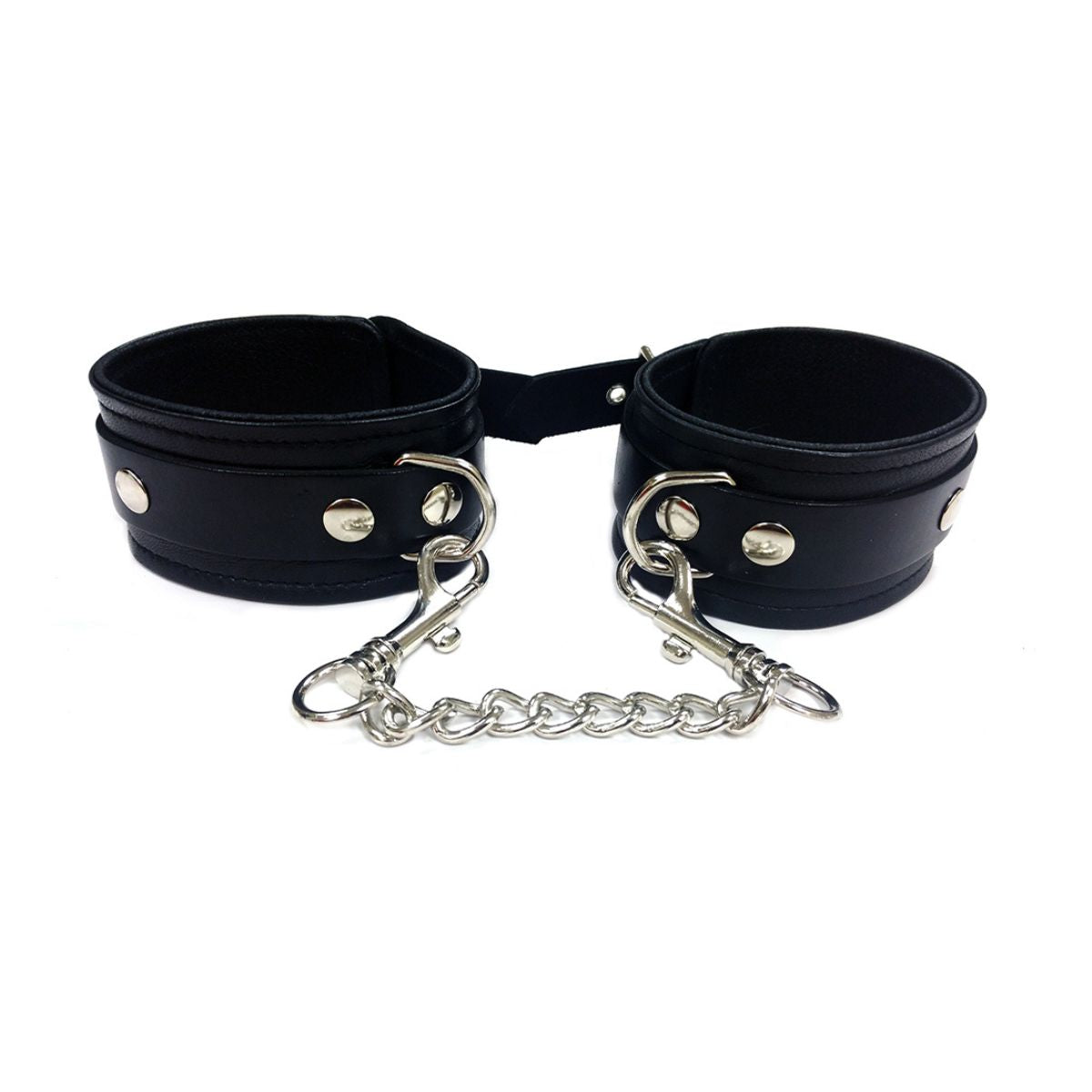 Rouge - Classic Leather Ankle Cuffs - Boutique Séduction