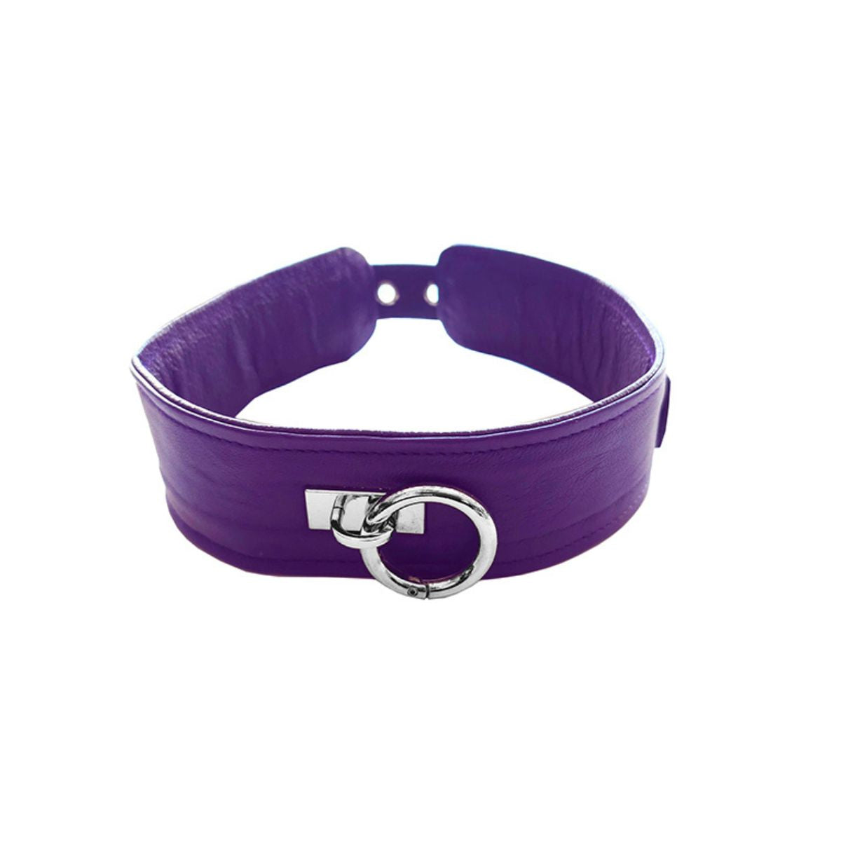 Rouge - Classic Leather Collar - Boutique Séduction