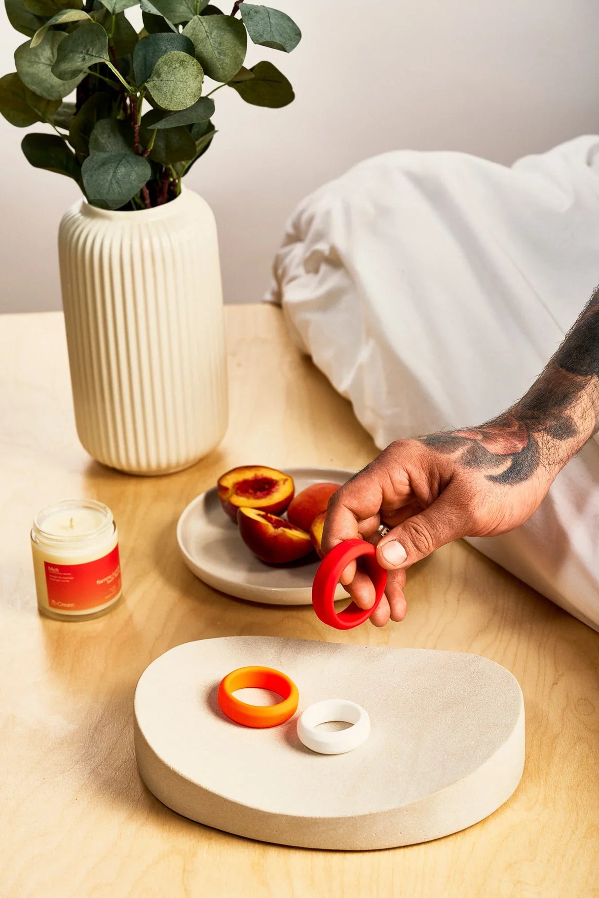 Peach & Cream - O Intimate Ring Set - Boutique Séduction