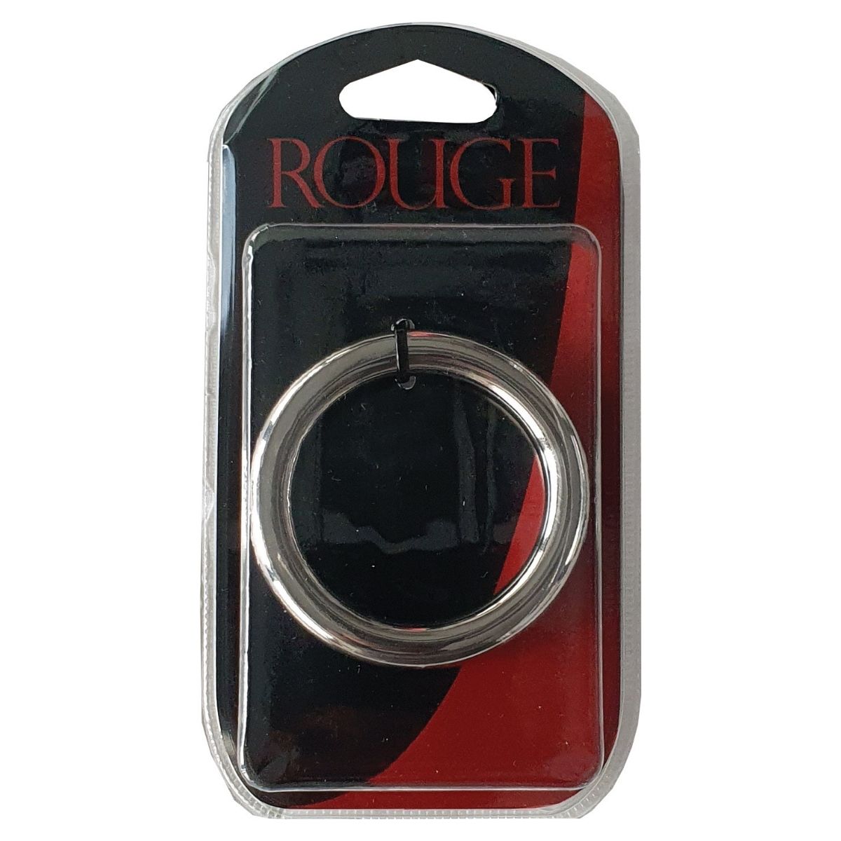 Rouge - Stainless Steel Round Cock Ring - Boutique Séduction