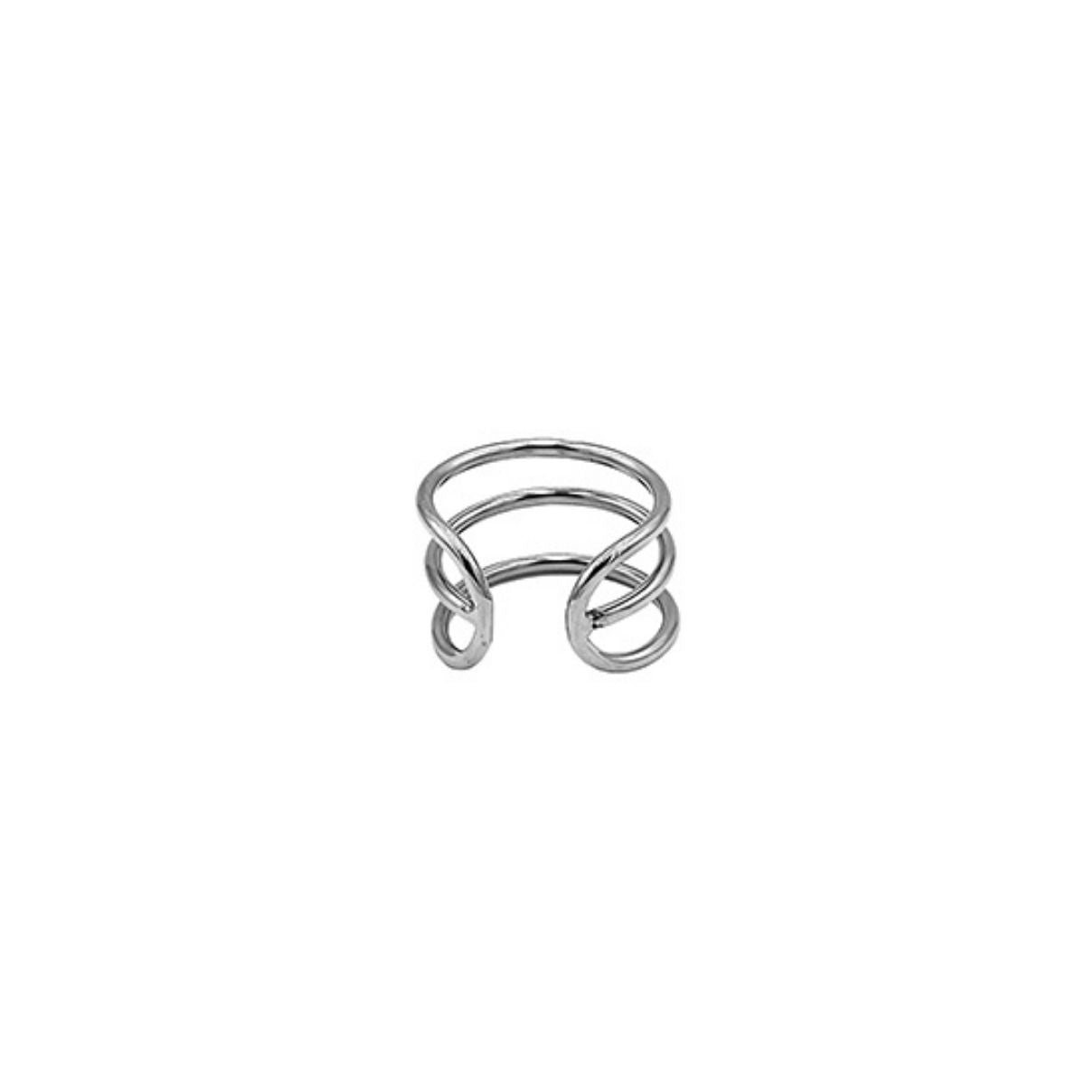 Rouge - Stainless Steel Triple Wire Glans Ring - Boutique Séduction