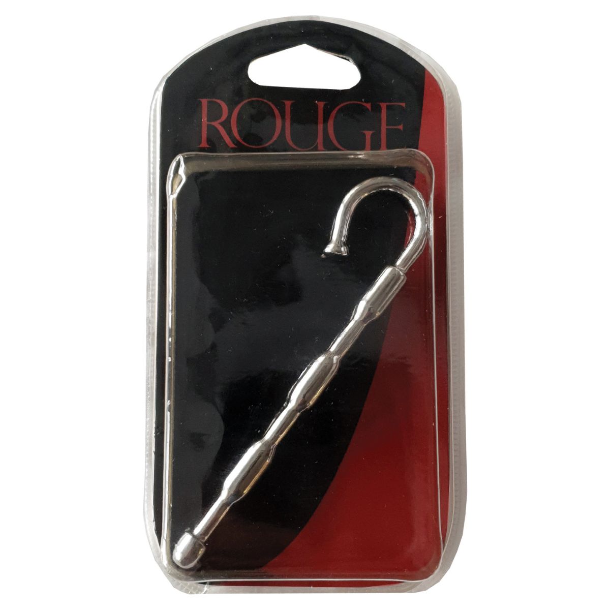 Rouge - Stainless Steel Waved Urethral Plug - Boutique Séduction