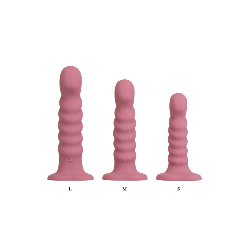 Rippled Vibe Dildo-S