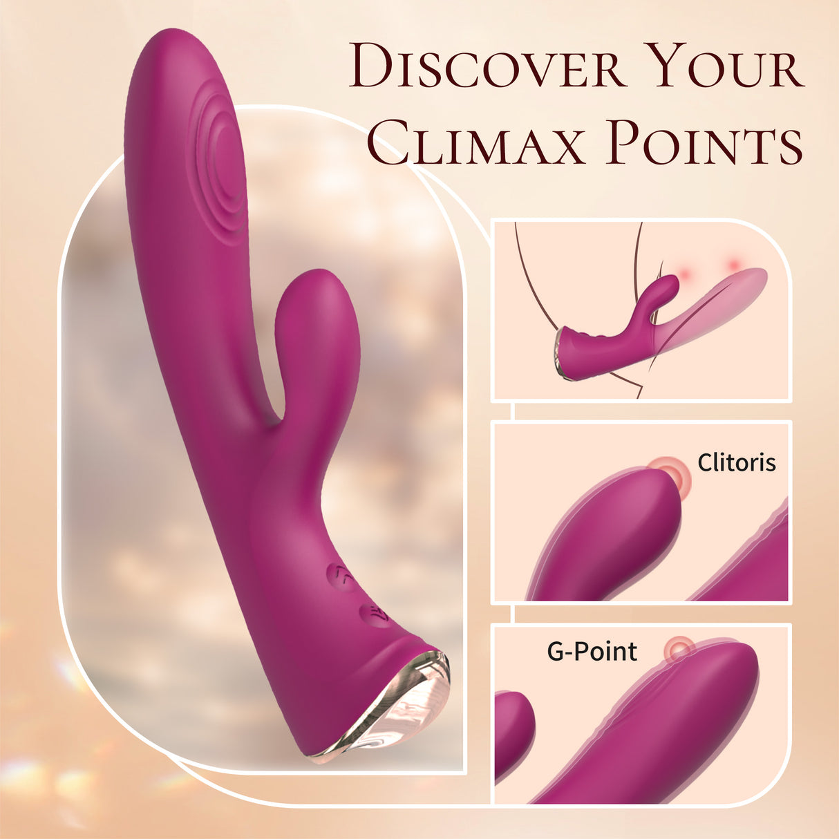 Akali Double Stimulation Vibrator