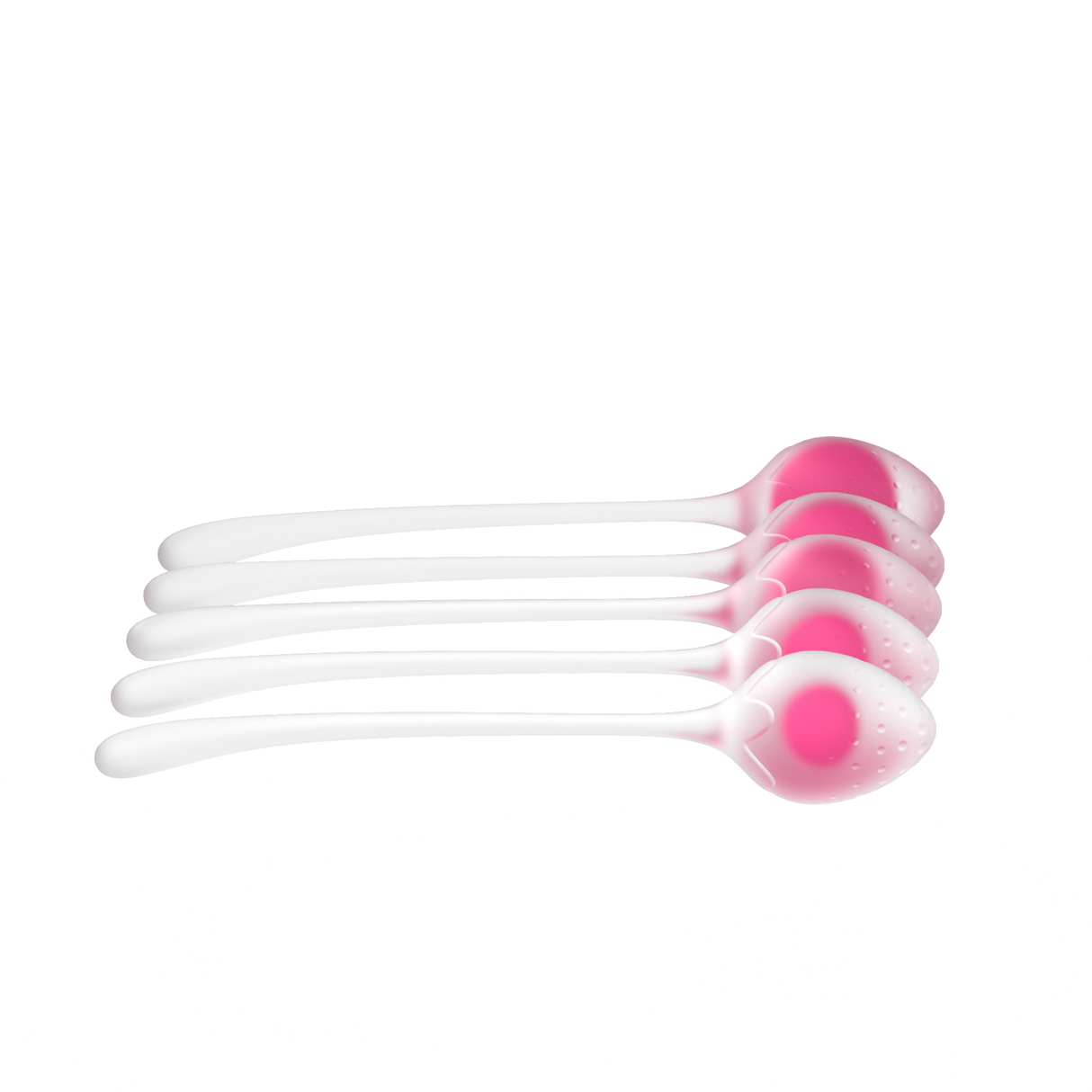 Crystal Strawberry Kegel Ball Set