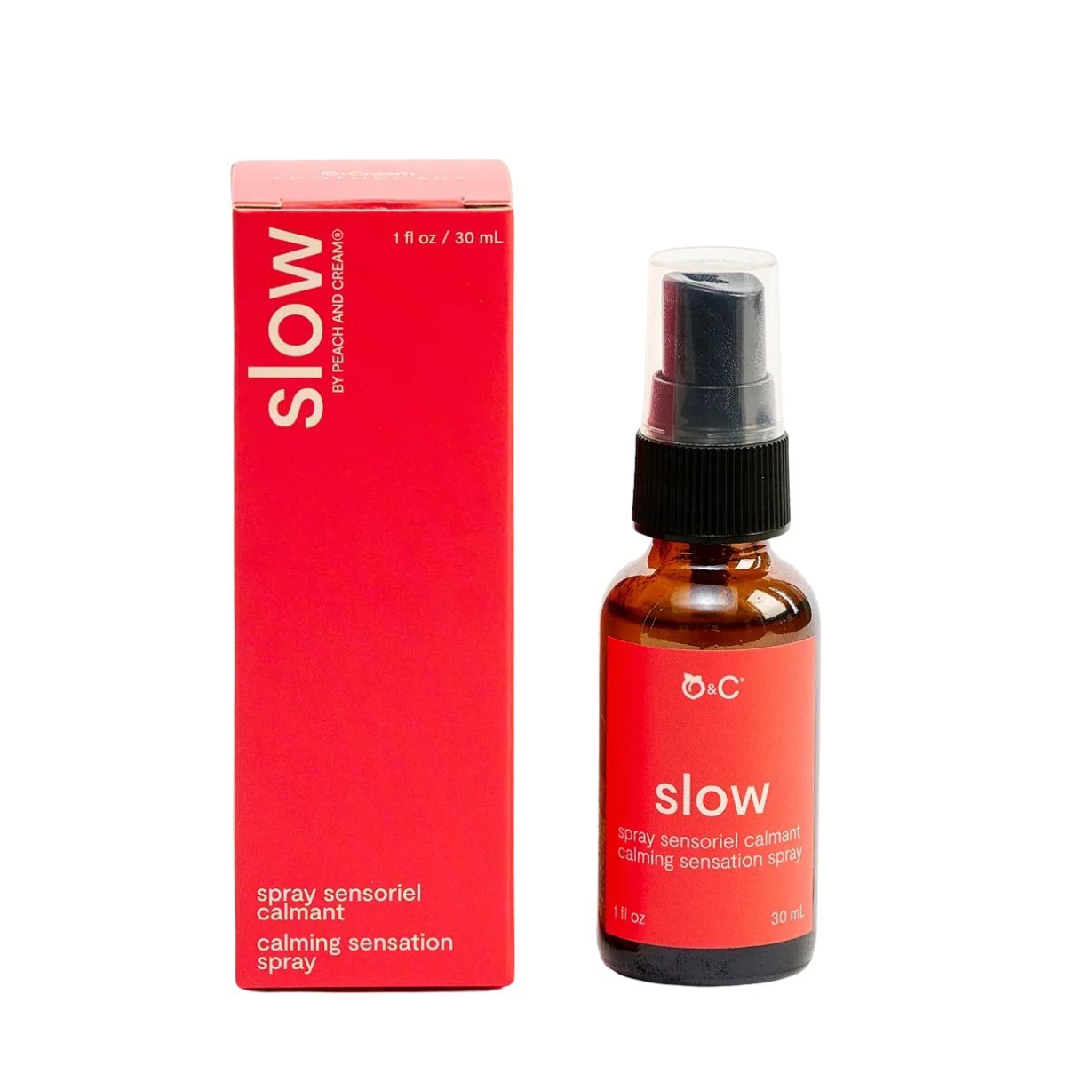 Peach & Cream - Slow Calming Sensation Spray - Boutique Séduction