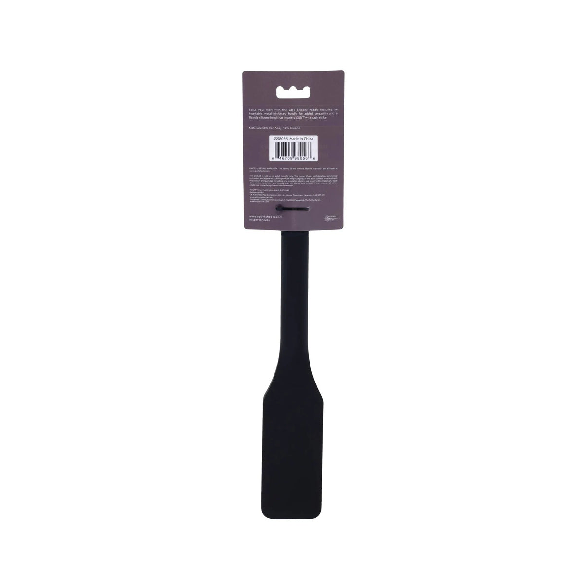 CUNT Silicone Paddle with Insertable Handle