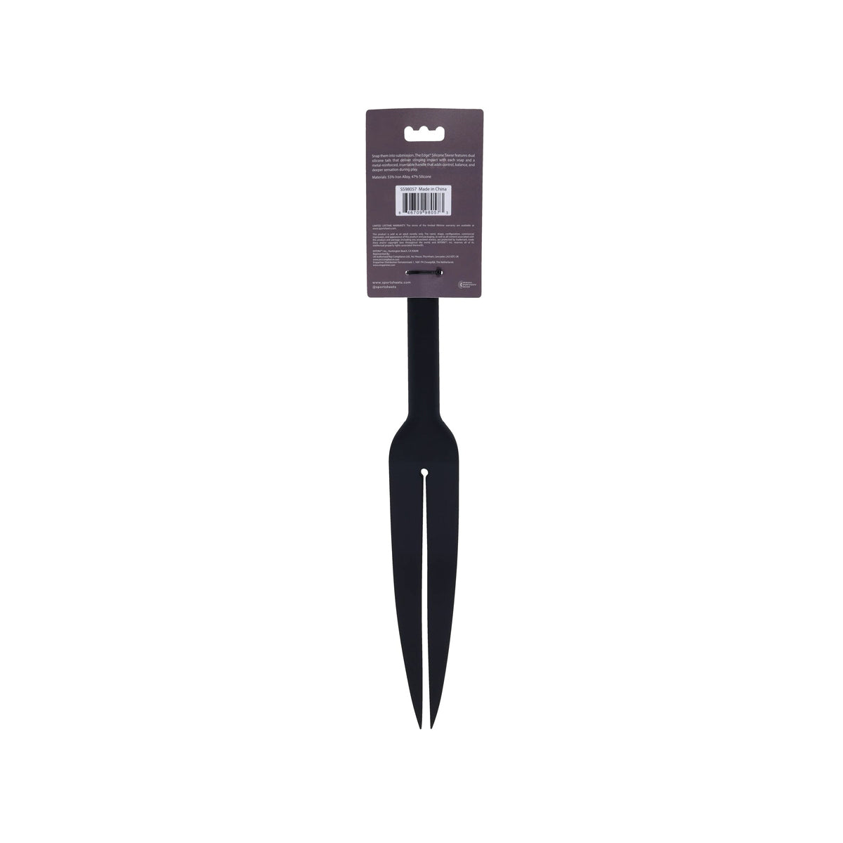 Silicone Tawse with Insertable Handle