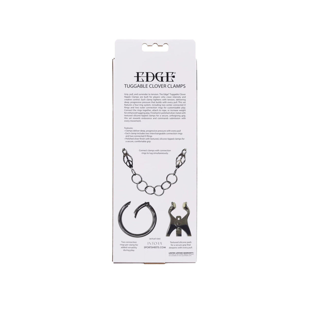 Tuggable Clover Nipple Clamps