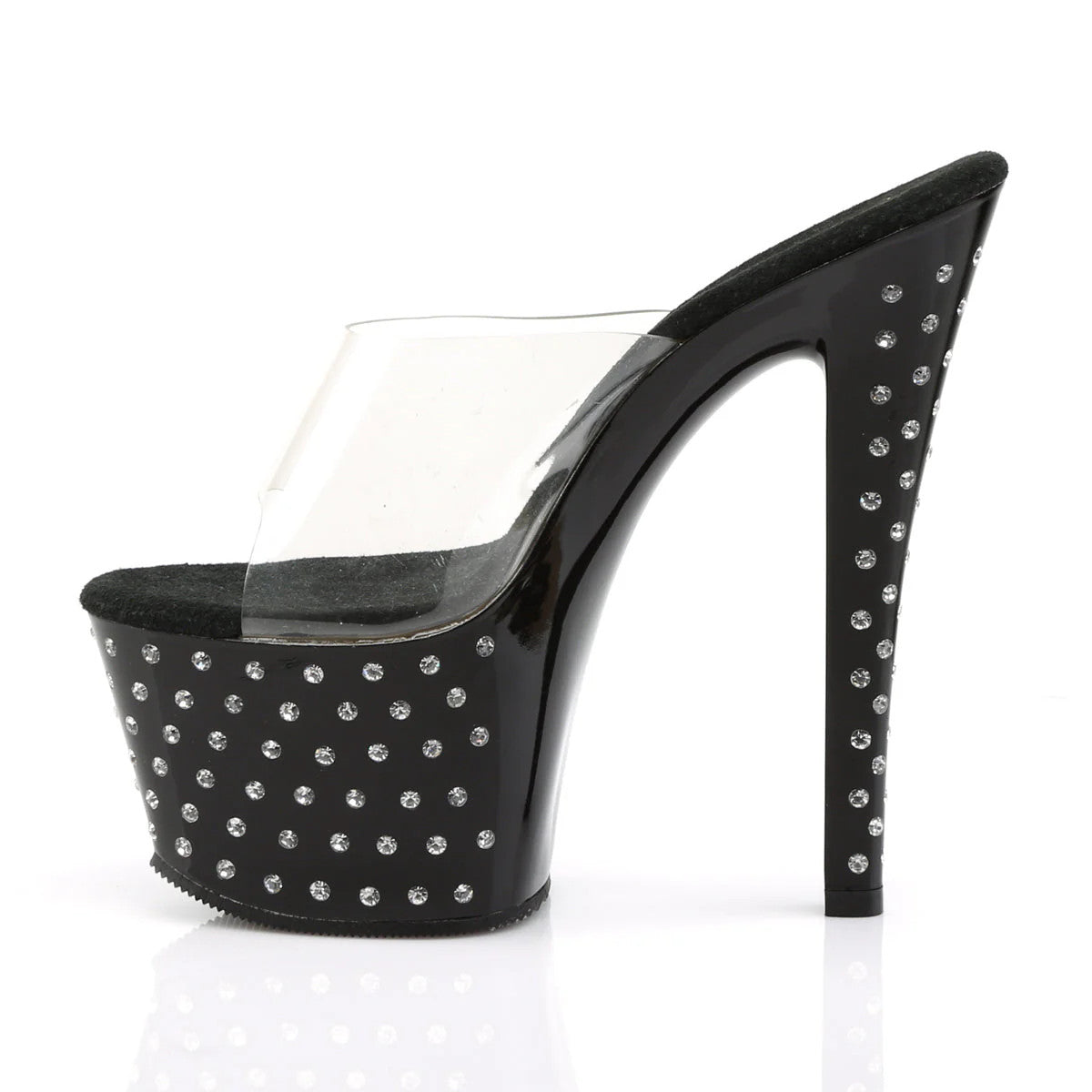 Platform Sandals 7" Heel Pleaser Shoes - Boutique Séduction