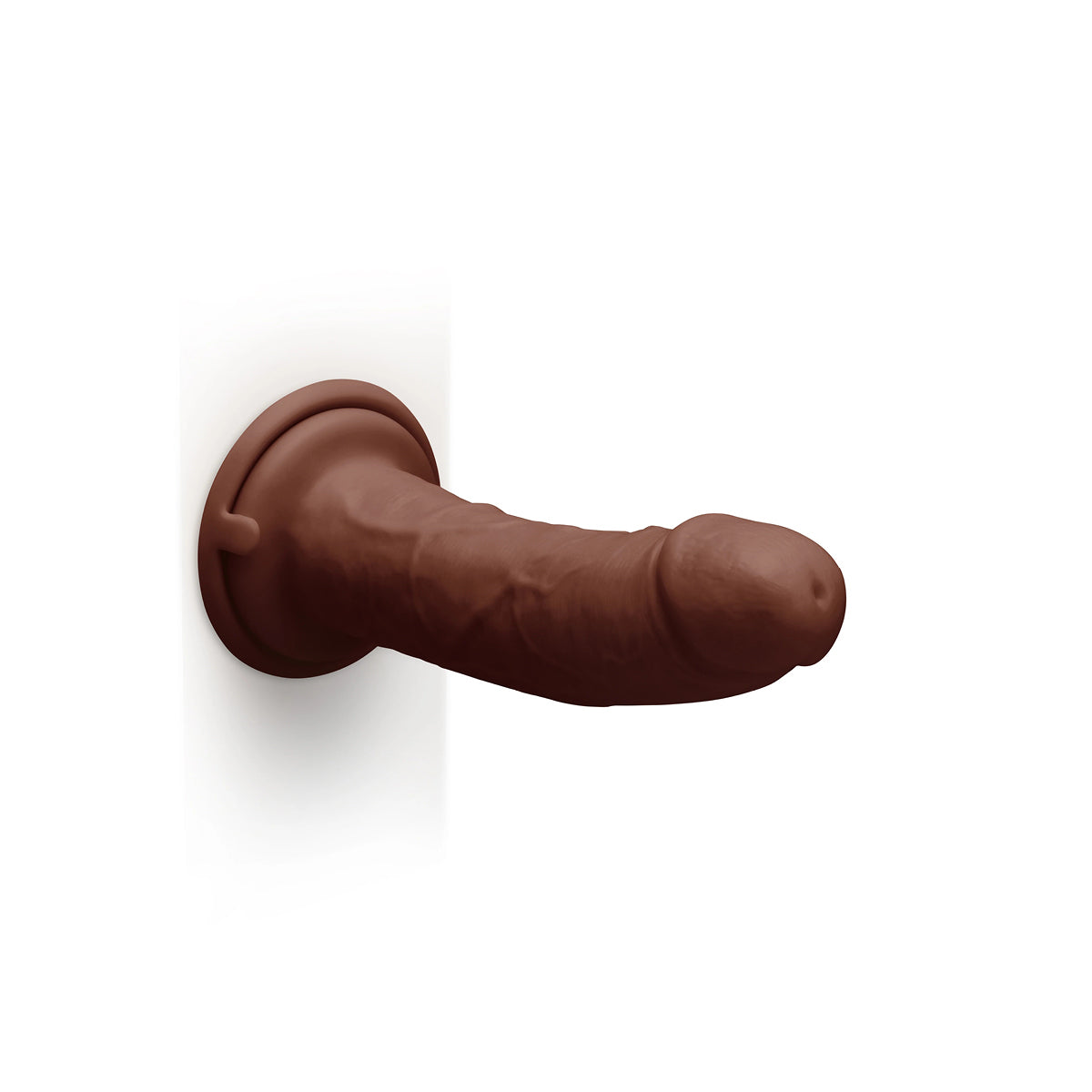 8.5-Inch Realistic Girthy Strap-On Dildo with Flared Suction Base
