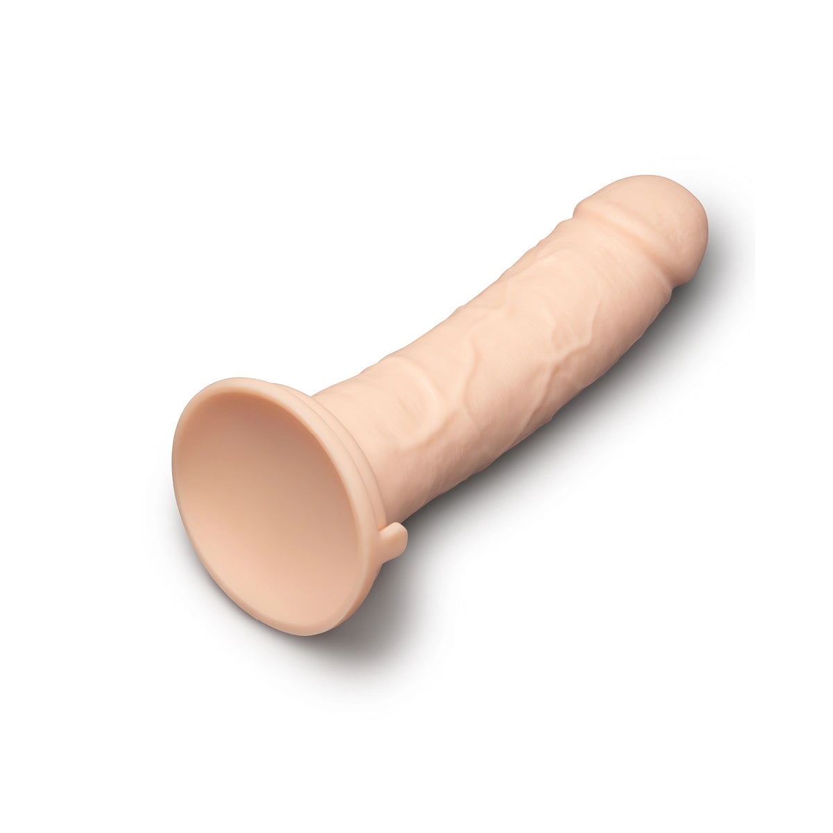 8.5-Inch Realistic Girthy Strap-On Dildo with Flared Suction Base