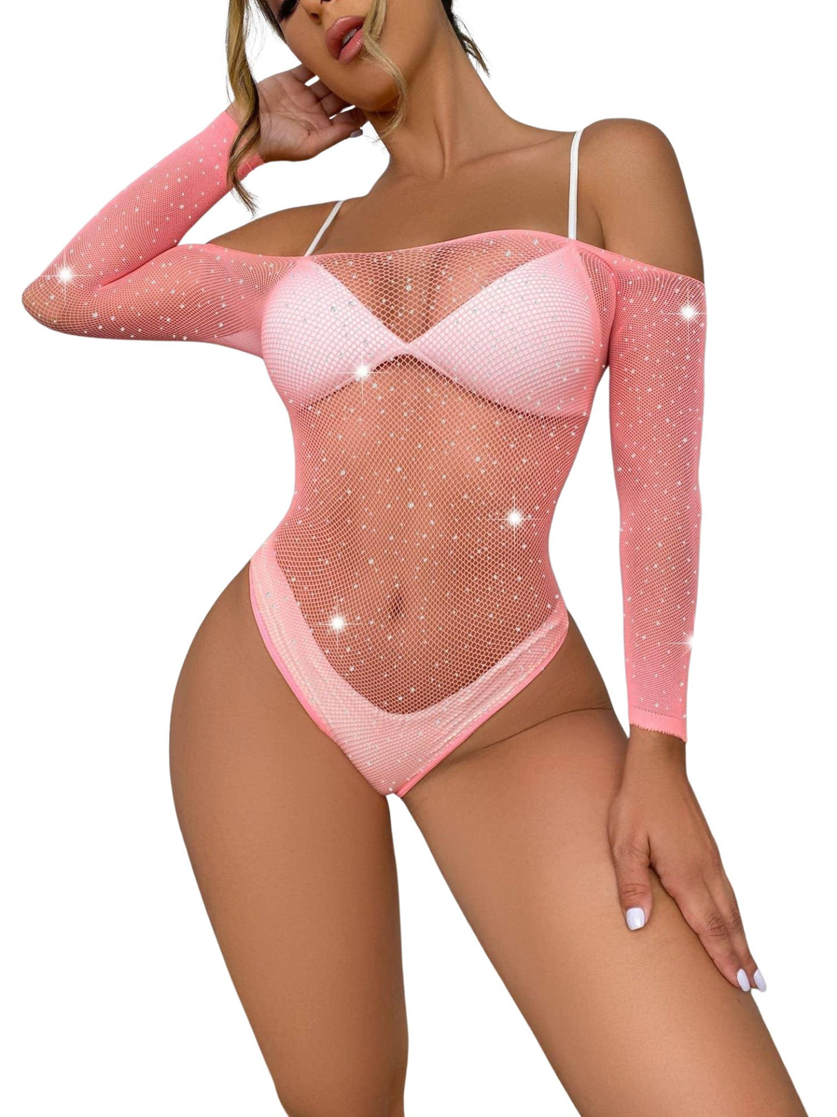 Sweetkama - Sparkle Bodystockings Teddy - Boutique Séduction