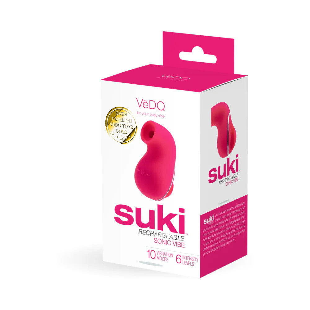 Suki Rechargeable Sonic Vibe VēDO - Boutique Séduction