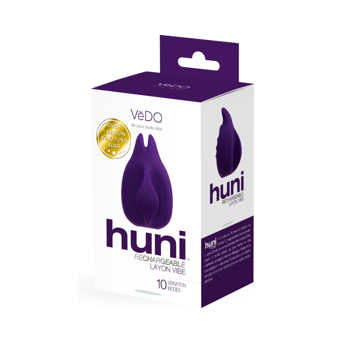 Huni Rechargeable Lay-on Vibe VēDO - Boutique Séduction