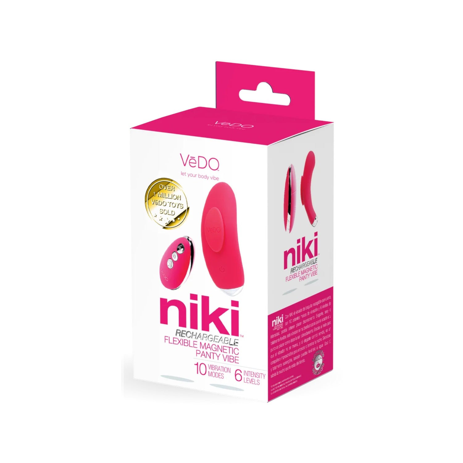 Niki Rechargeable Panty Vibe VēDO - Boutique Séduction
