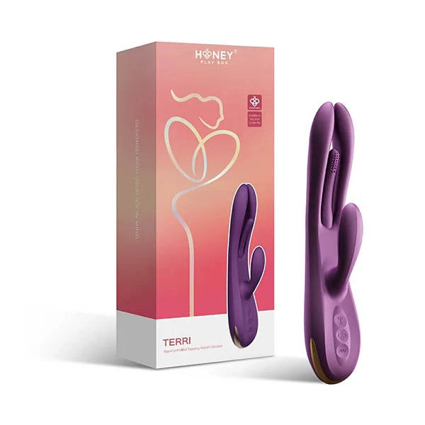Terri Tapping Rabbit Vibrator Honey Play Box - Boutique Séduction