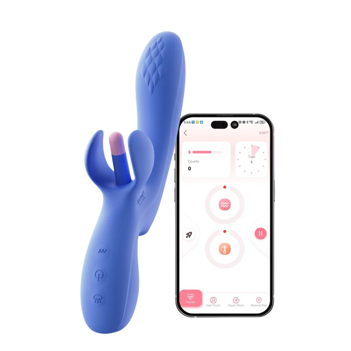 Fortexa Flapping Dual Vibrator Honey Play Box - Boutique Séduction