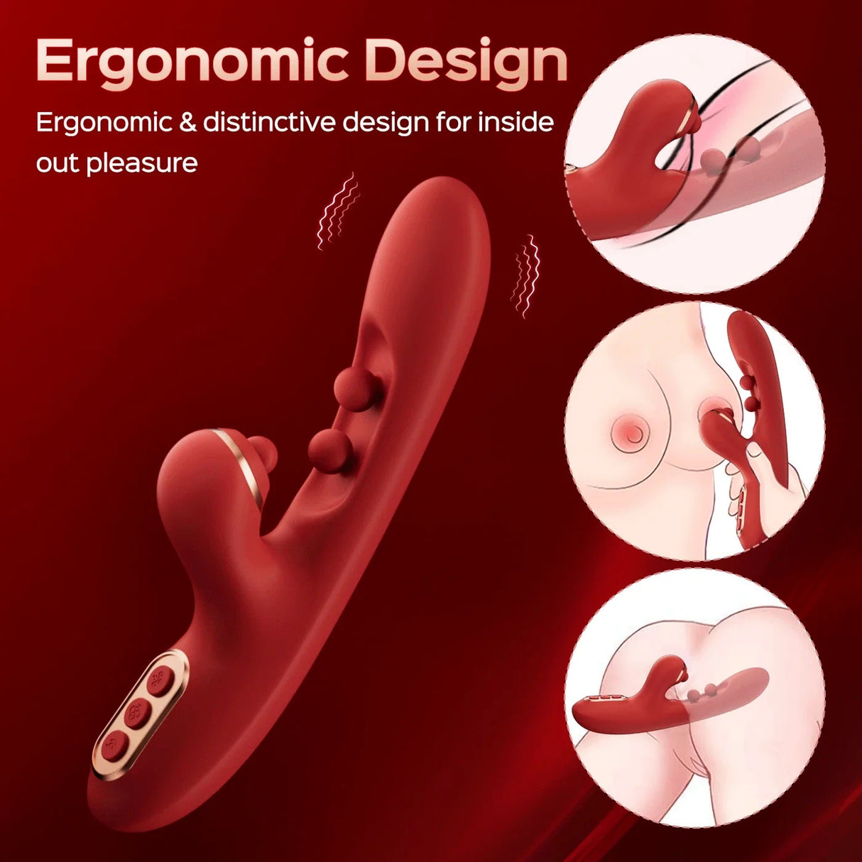 Tickler Wiggling G-Spot Vibrator Honey Play Box - Boutique Séduction