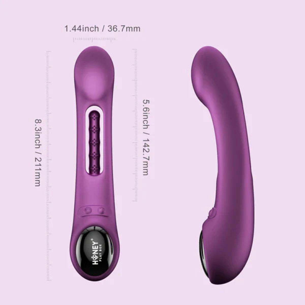 Honey Play Box - Tempo Tapping & G-Spot Vibrator - Boutique Séduction